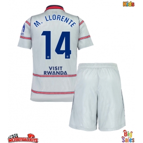 Atletico Madrid Marcos Llorente #14 Replica Third Stadium Kit for Kids 2026-27 Short Sleeve (+ pants)